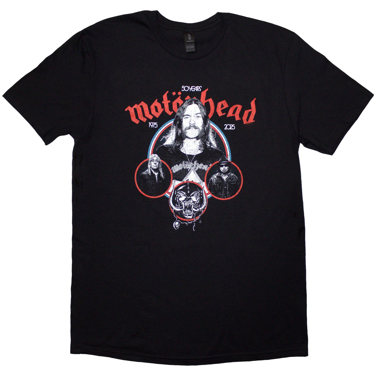 Motorhead: 50 Years Band Circles T-Shirt