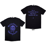 Motorhead: Killed By Death Lyric T-Shirt (Back Print)