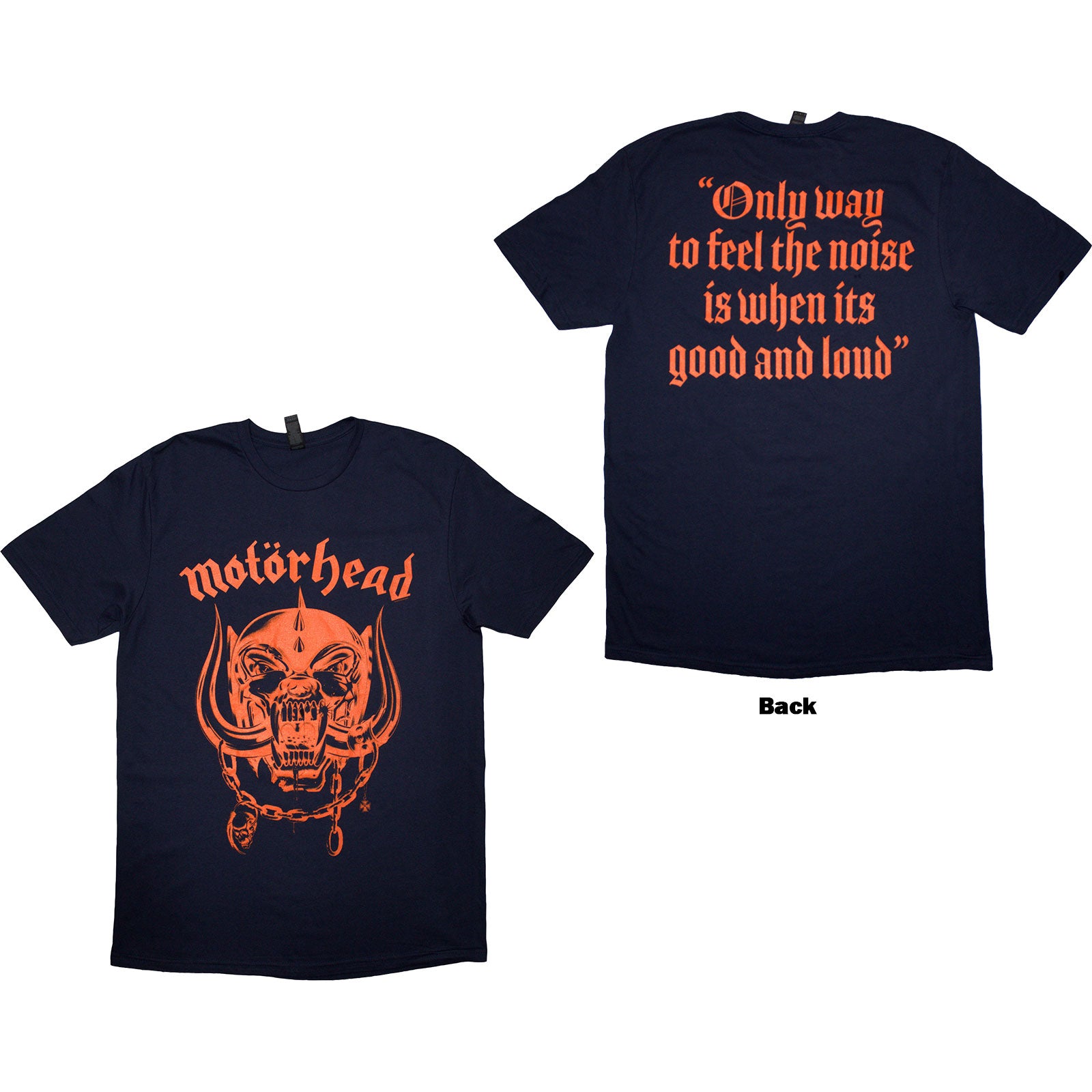 Motorhead: Good & Loud T-Shirt (Back Print)
