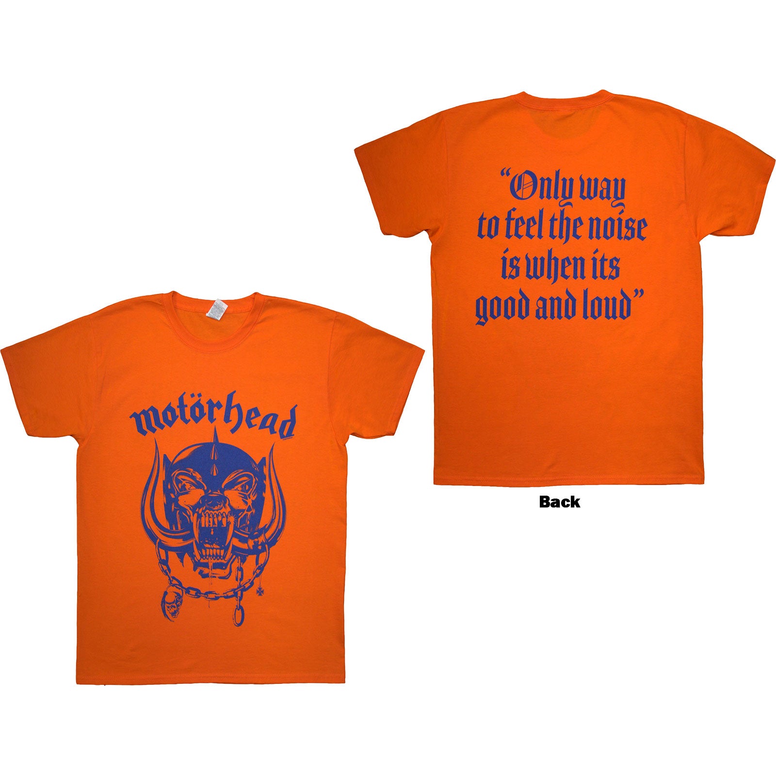 Motorhead: Good & Loud T-Shirt (Back Print)