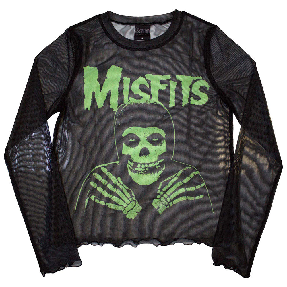Misfits: Green Hands Crop Top (Kvinder) (Mesh)