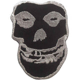 Misfits: Inverted Silver Skull Patch – officielt merchandise