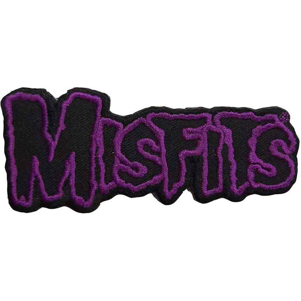 Misfits: Purple Border Logo Patch – officielt merchandise