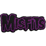 Misfits: Purple Border Logo Patch – officielt merchandise