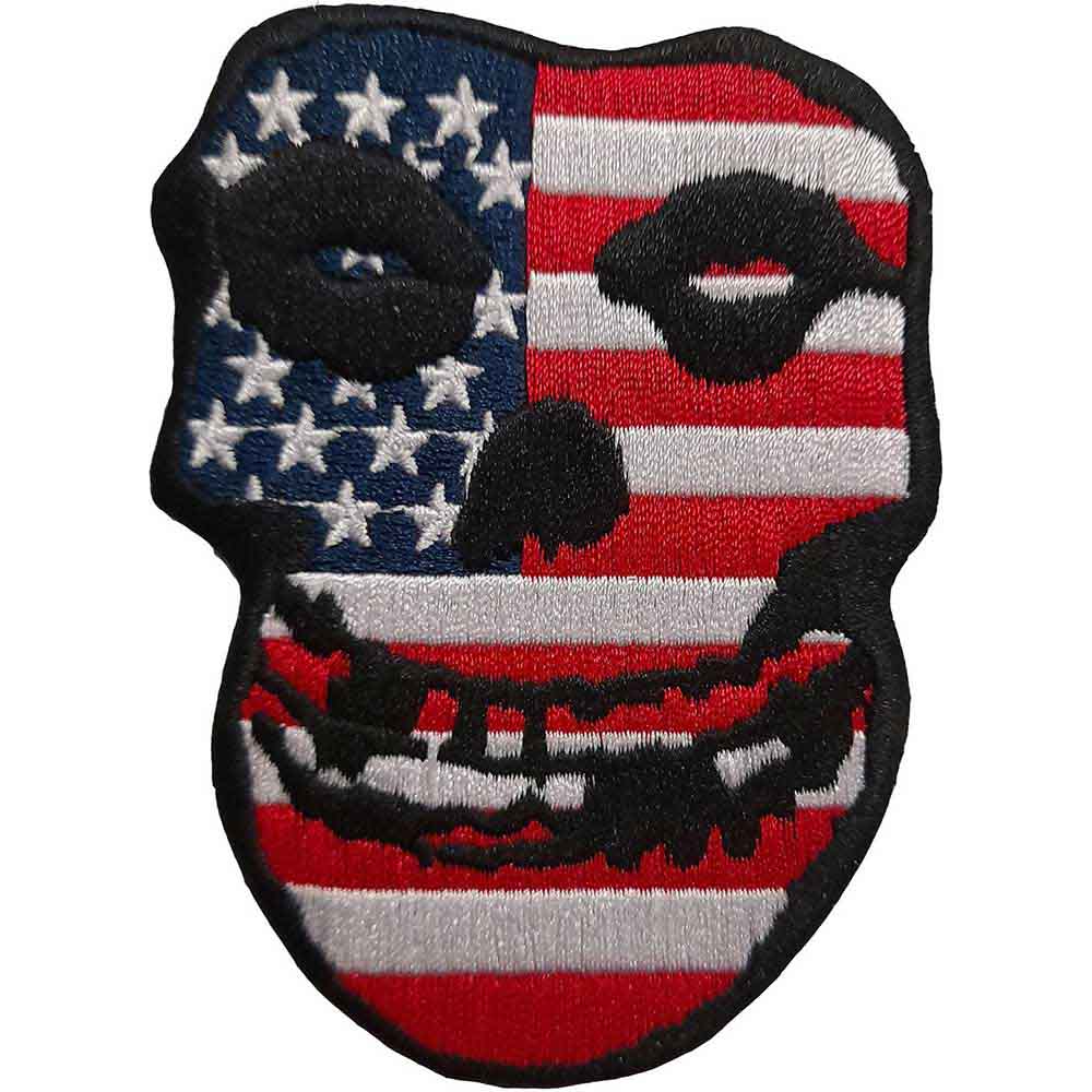 Misfits: USA Skull Patch – officielt merchandise