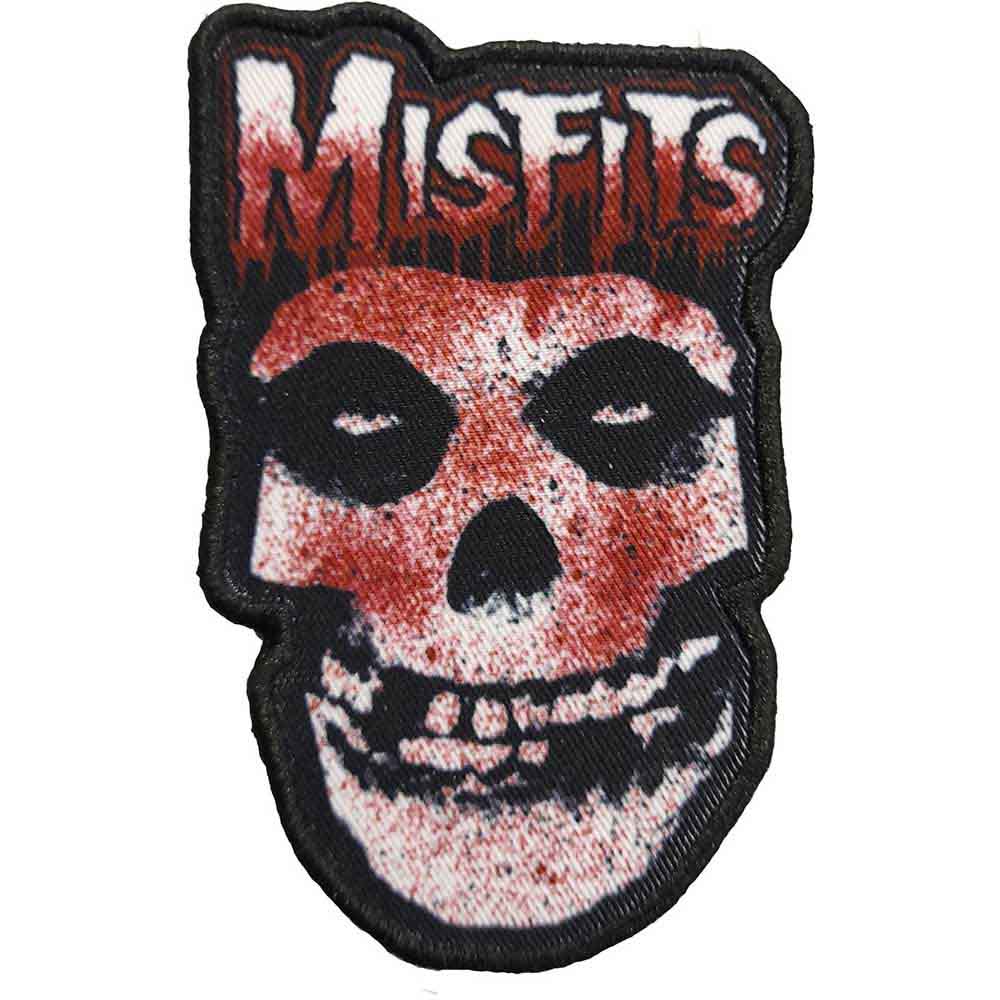 Misfits: Blood Drip Skull Patch – officielt merchandise