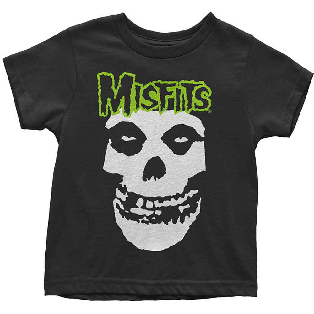 Misfits: Skull & Logo T-shirt – officielt merchandise