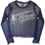 Michael Jackson: Blurred Long Sleeve – officielt merchandise