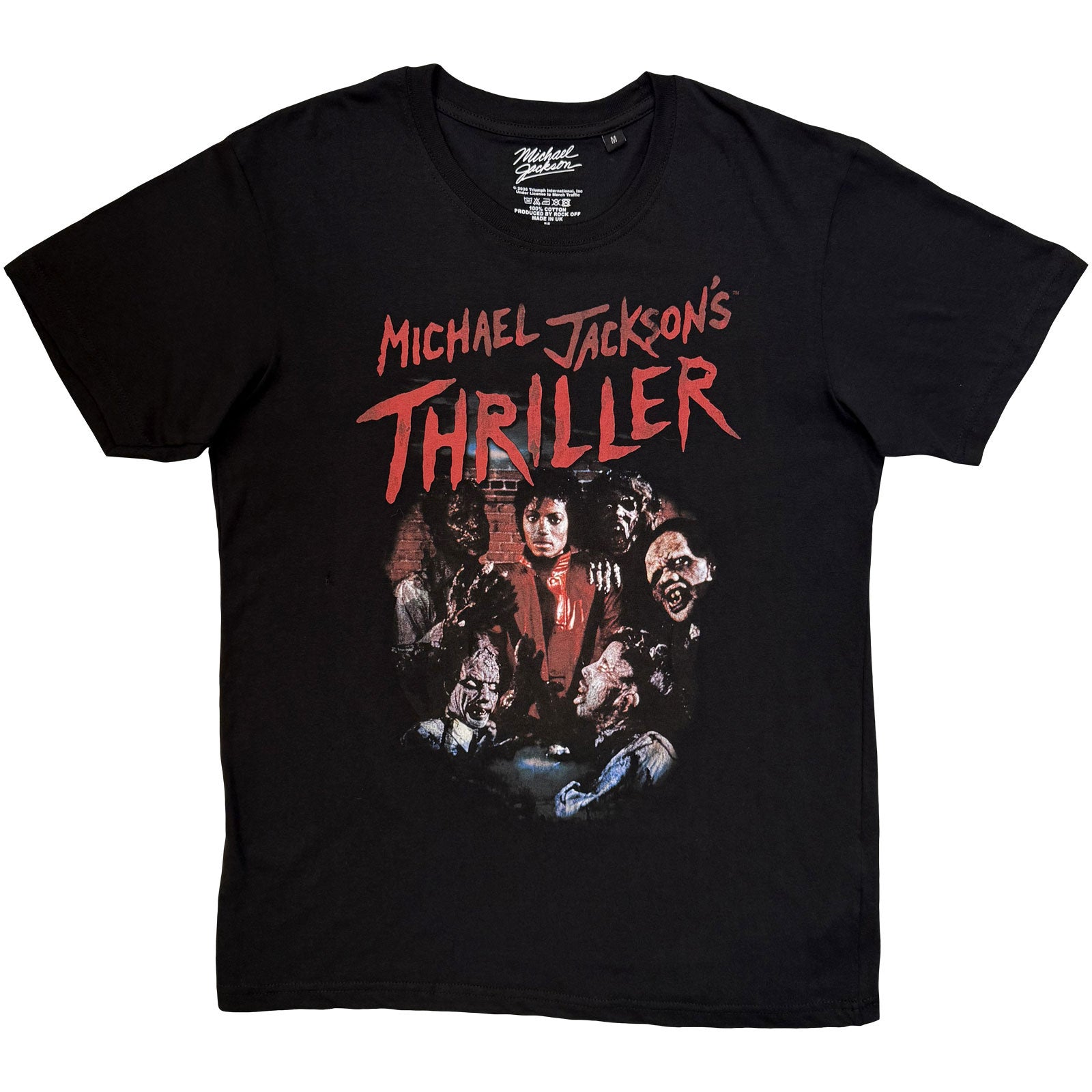 Michael Jackson: Thriller Zombies T-shirt – officielt merchandise
