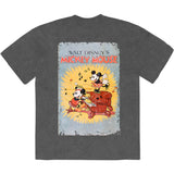 Disney: Mickey Piano Stone Wash T-Shirt (Wash)