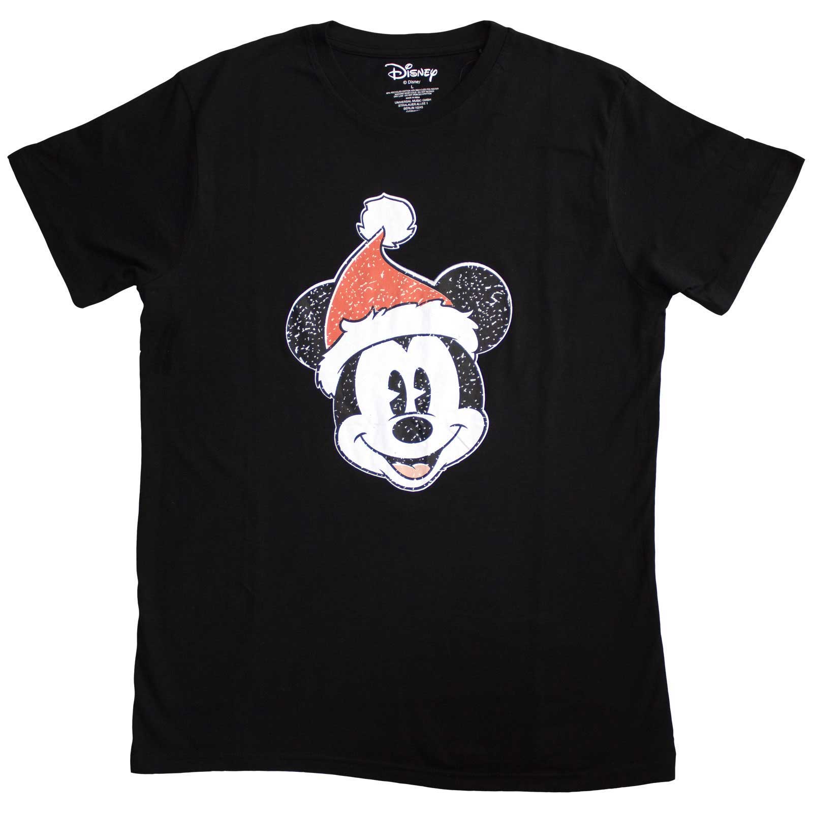 Disney: Mickey Mouse Santa Hat T-Shirt