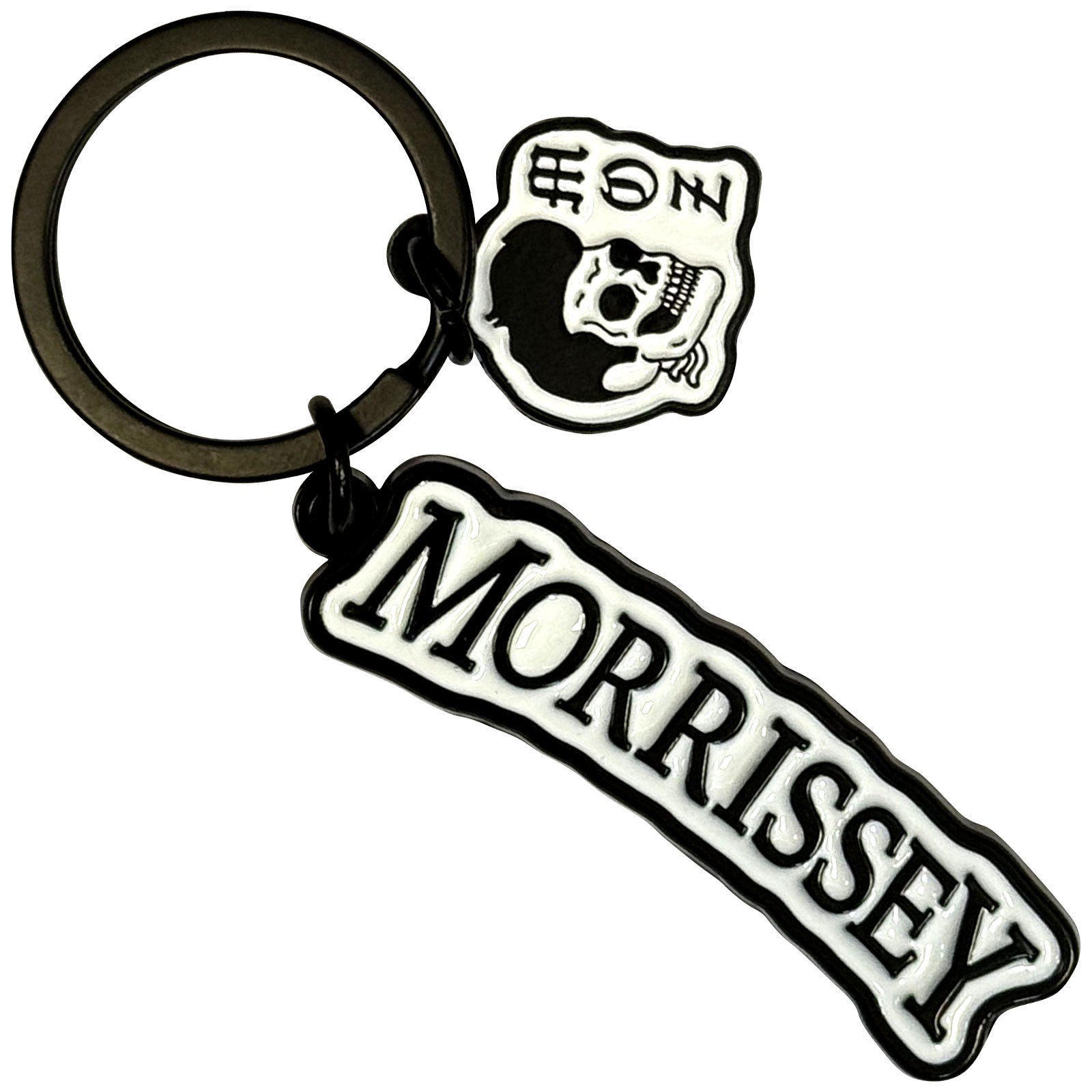 Morrissey: Text Logo Charm Nøglering – officielt merchandise