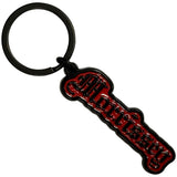 Morrissey: Logo On Red Nøglering – officielt merchandise
