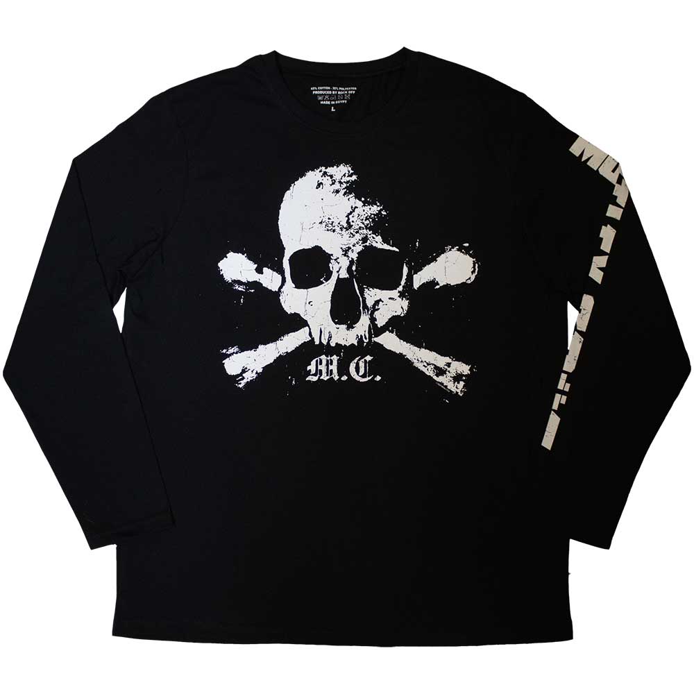 Motley Crue: Orbit Skull (Sleeve Print) Long Sleeve – officielt merchandise