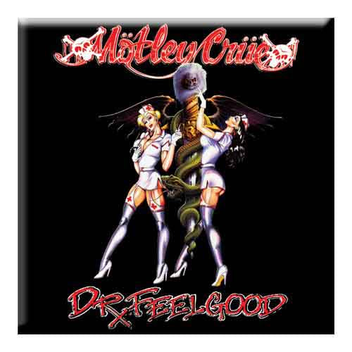 Motley Crue: Dr Feelgood Nurses Magnet – officielt merchandise