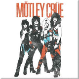 Motley Crue: Vintage World Tour Magnet – officielt merchandise