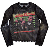 Motley Crue: Generation Swine Crop Top (Kvinder) (Mesh)