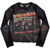 Motley Crue: Generation Swine Crop Top (Kvinder) (Mesh)