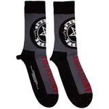Motley Crue: Pentagram Circle Ankle Socks