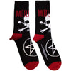 Motley Crue: Skull & Crossbones Ankle Socks