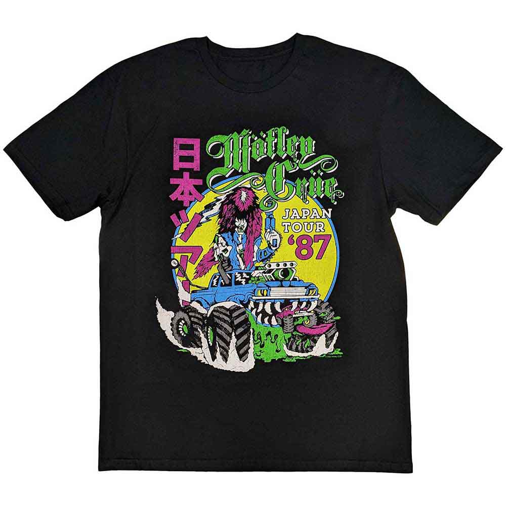 Motley Crue: Girls Girls Girls Japanese Tour '87 T-shirt – officielt merchandise