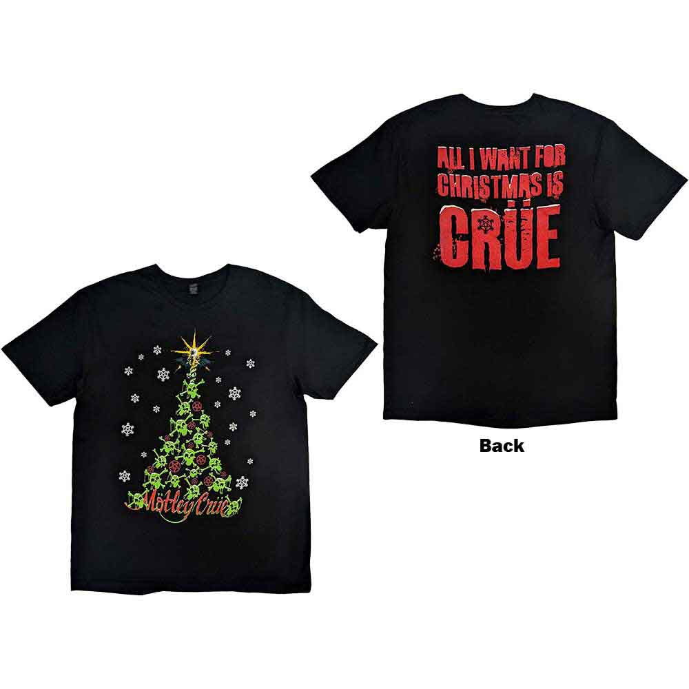 Motley Crue: Xmas Crue T-shirt – officielt merchandise