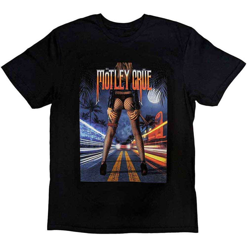 Motley Crue: Miami T-shirt – officielt merchandise