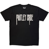 Motley Crue: Logo Mono T-shirt – officielt merchandise