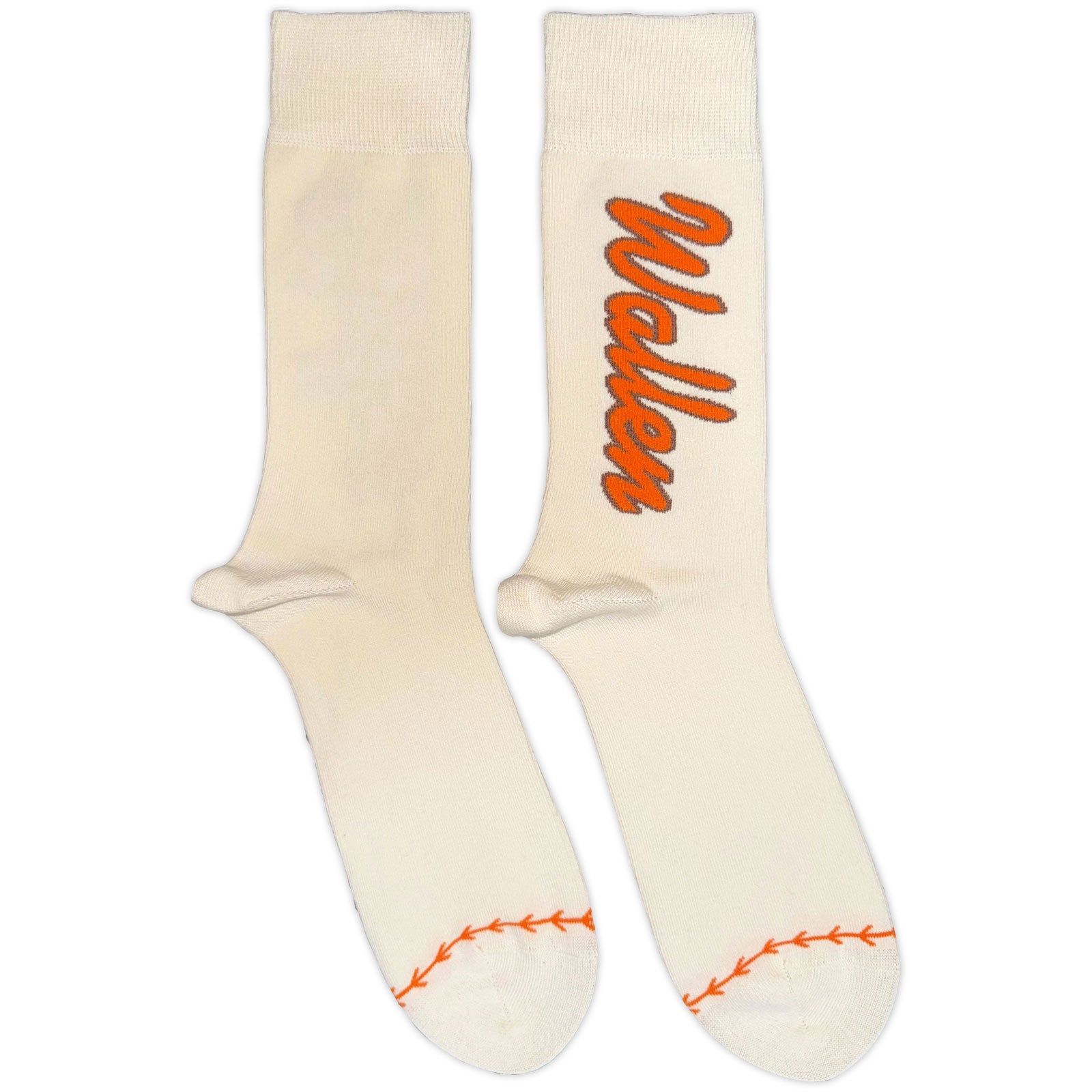 Morgan Wallen: Orange Logo Baseball Ankle Socks