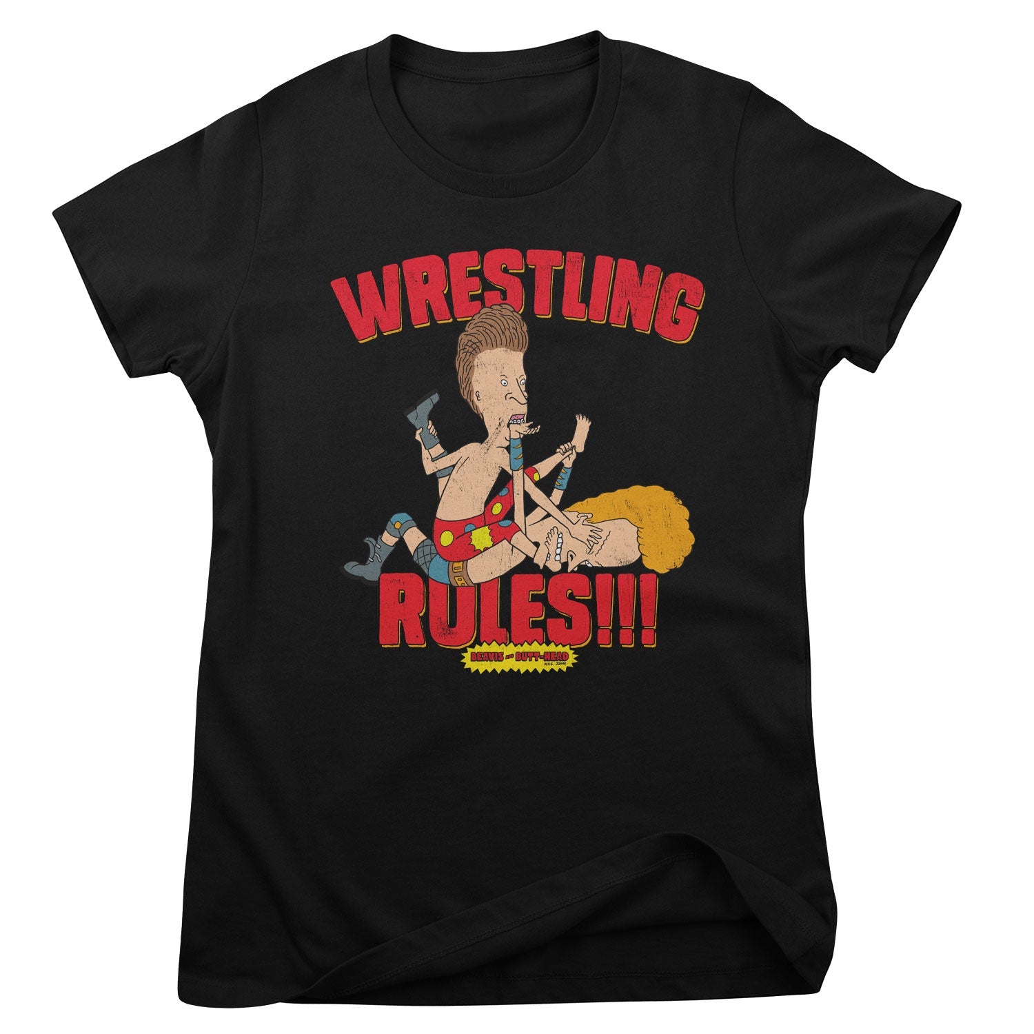 Wrestling Rules!!! Girly Tee