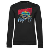 Respect My Authority Neon Sign Girly Sweatshirt