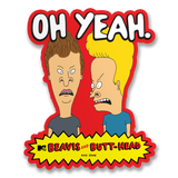 Beavis and Butt-Head Oh Yeah! Sticker