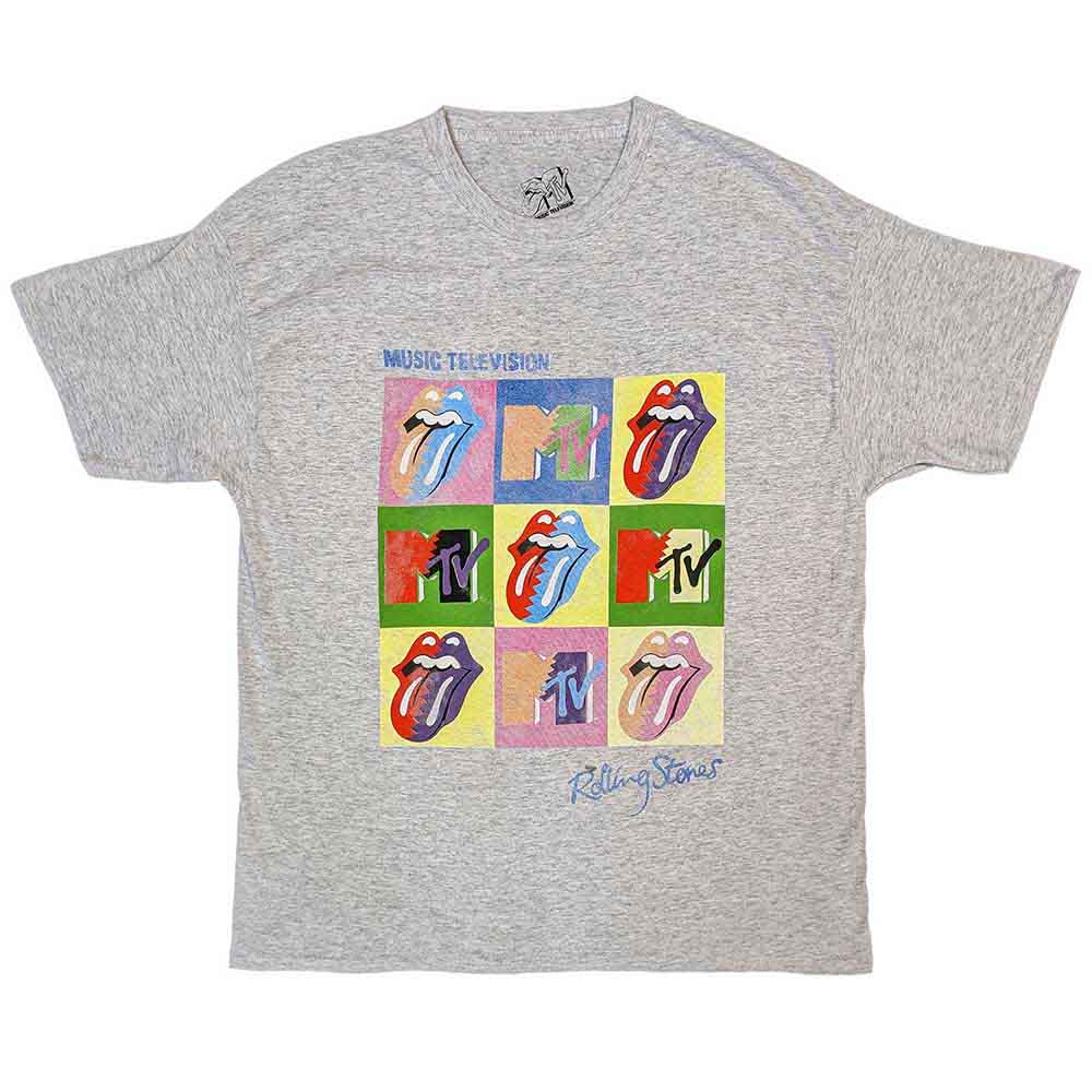 MTV: Rolling Stones Warhol Squares T-Shirt
