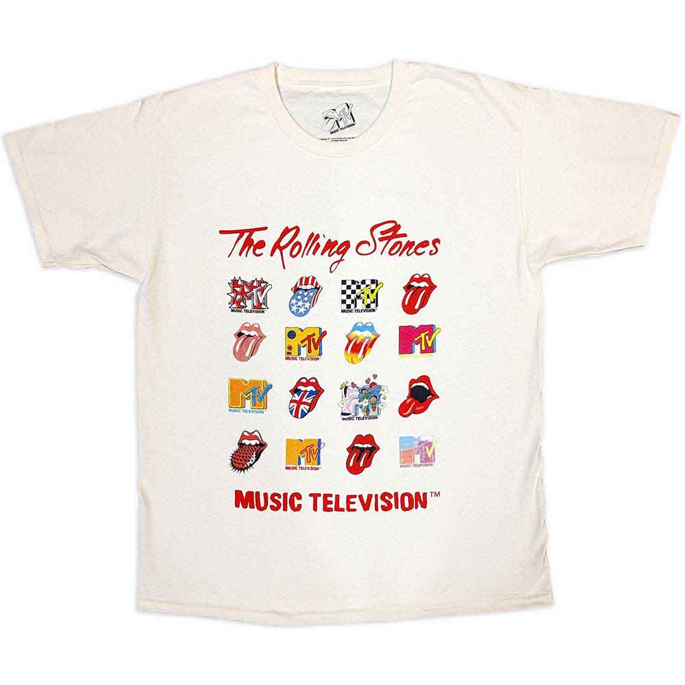 MTV: Rolling Stones Logo Mashup T-Shirt