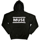 Muse: White Logo Hoodie – officielt merchandise