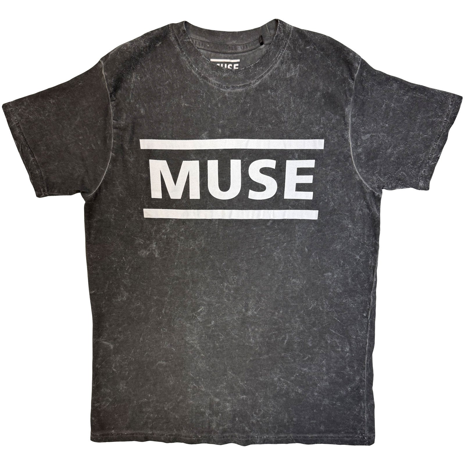 Muse: Logo (Wash Collection) T-shirt – officielt merchandise