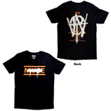 Muse: Grafitti Tracklist T-shirt – officielt merchandise