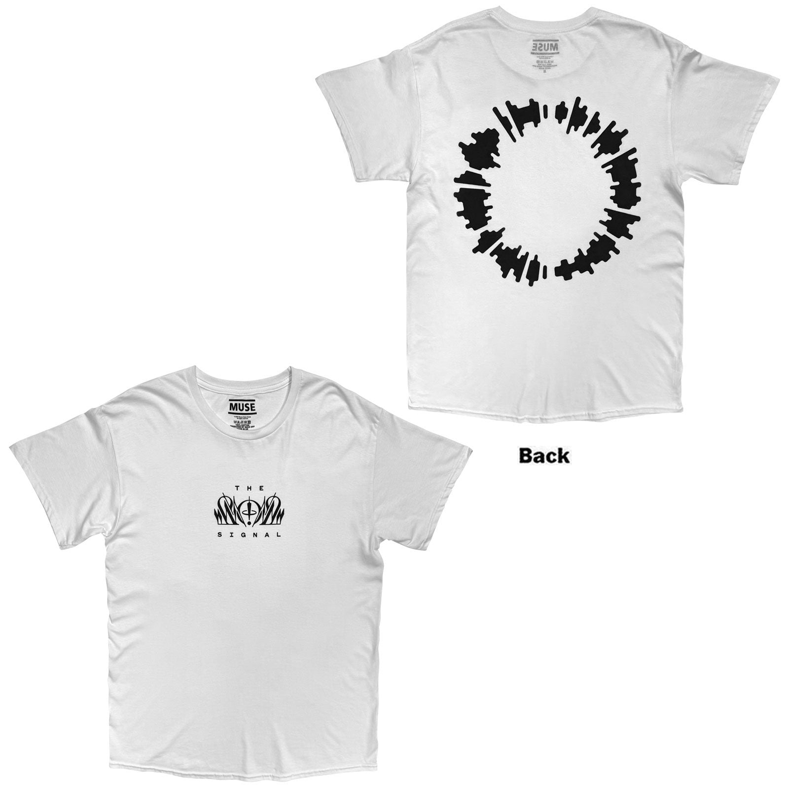 Muse: The Wow Signal T-shirt – officielt merchandise