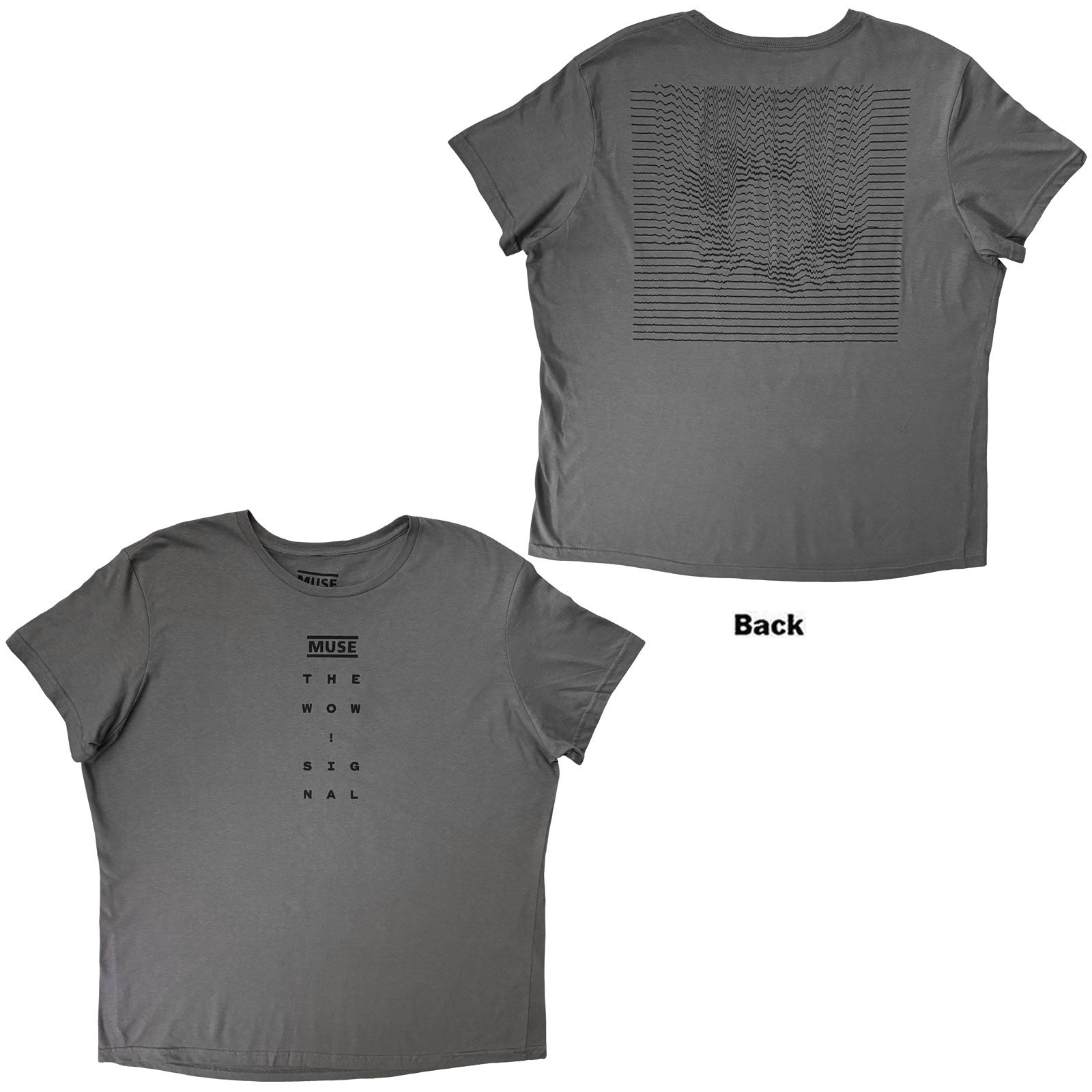 Muse: Logo and Signal T-shirt – officielt merchandise