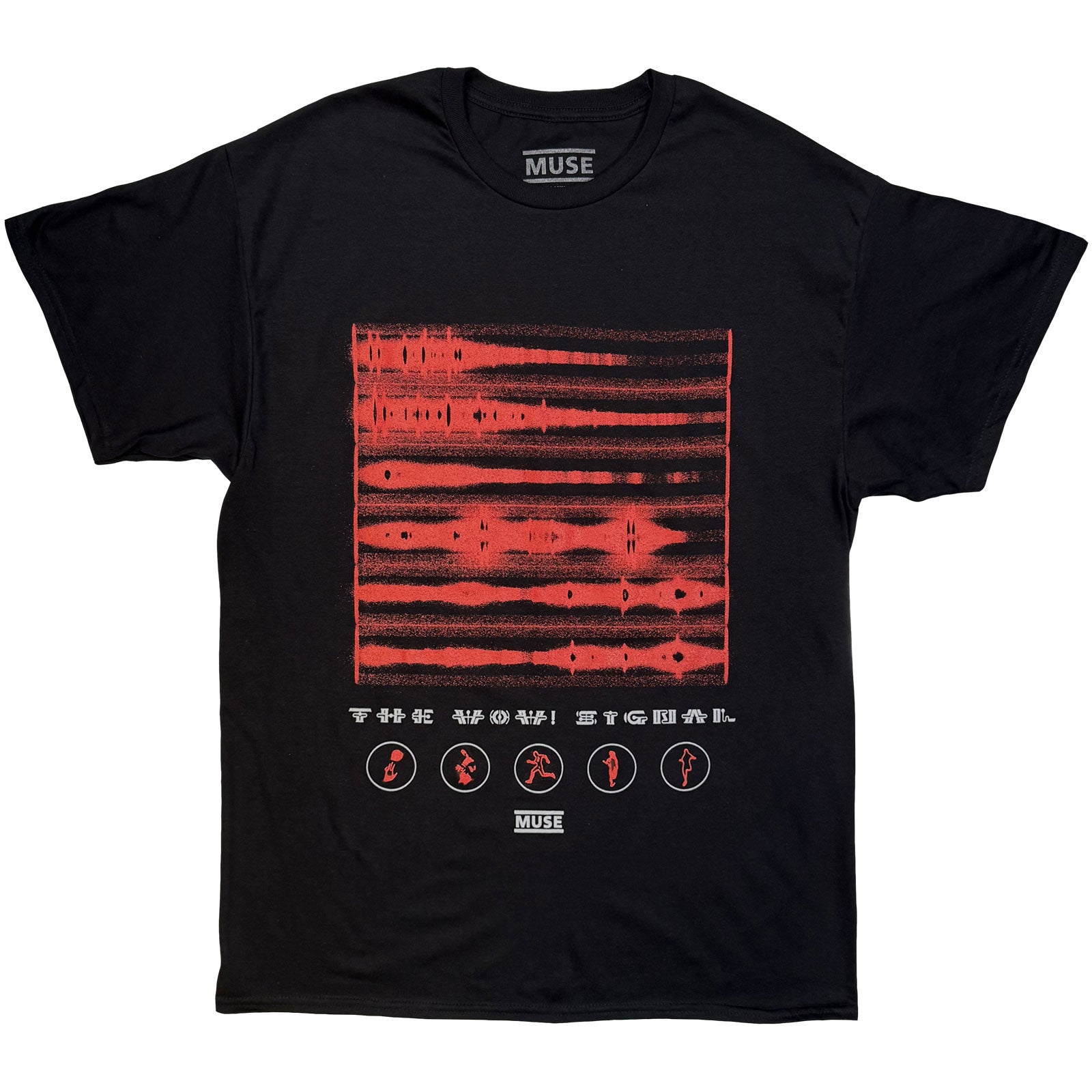 Muse: Wow Waves T-shirt – officielt merchandise