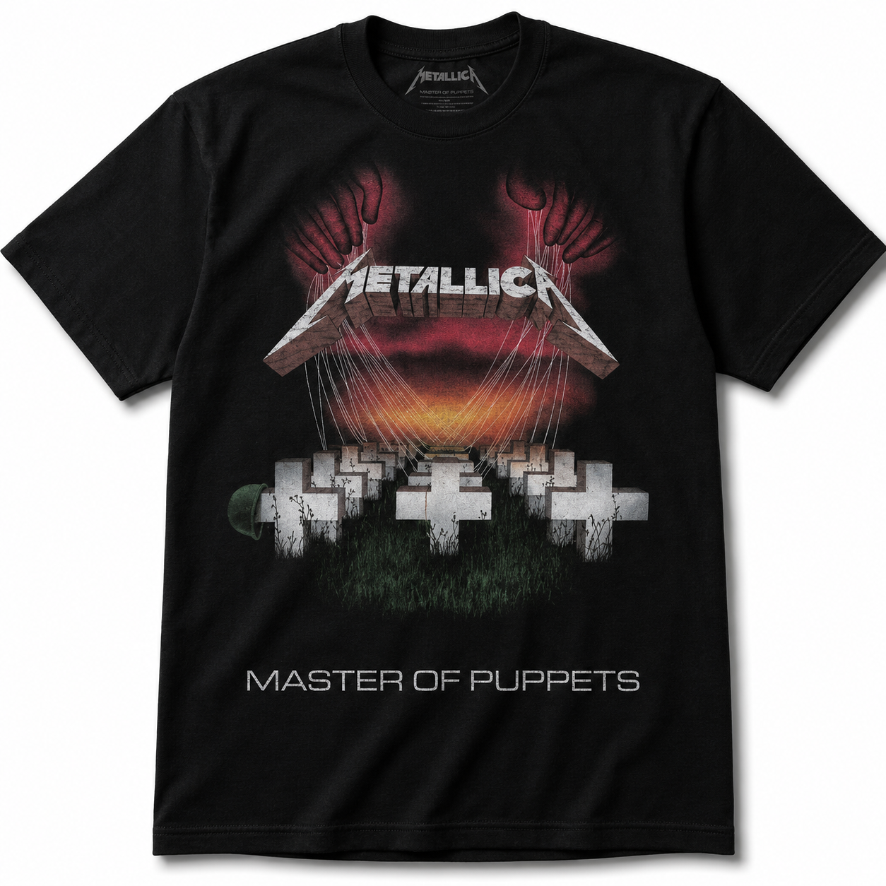 Metallica: Master of Puppets European Tour '86. T-shirt