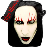 Marilyn Manson: Red Lips Crossbody Bag