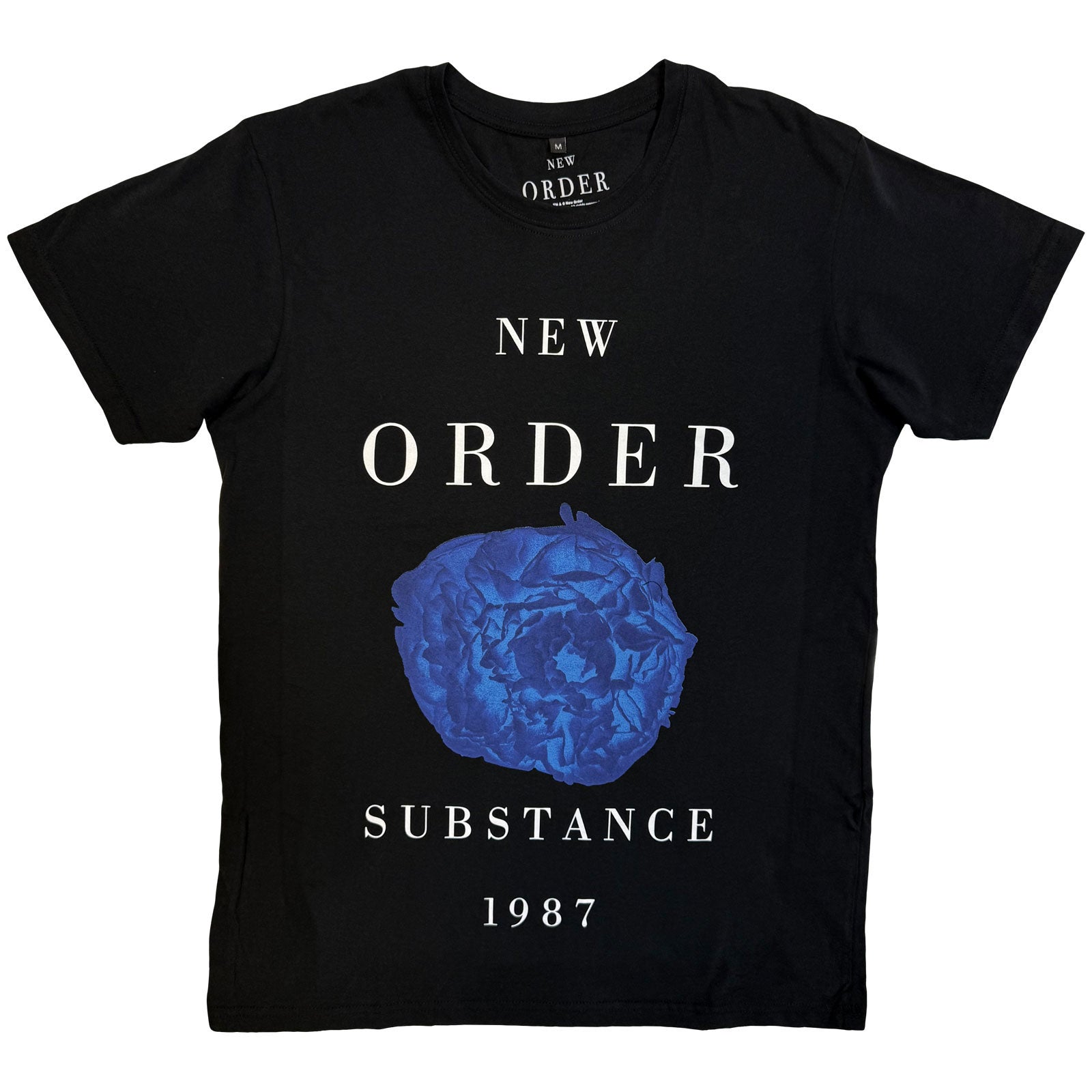 New Order: Substance 1987 T-shirt – officielt merchandise