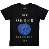 New Order: Substance 1987 T-shirt – officielt merchandise