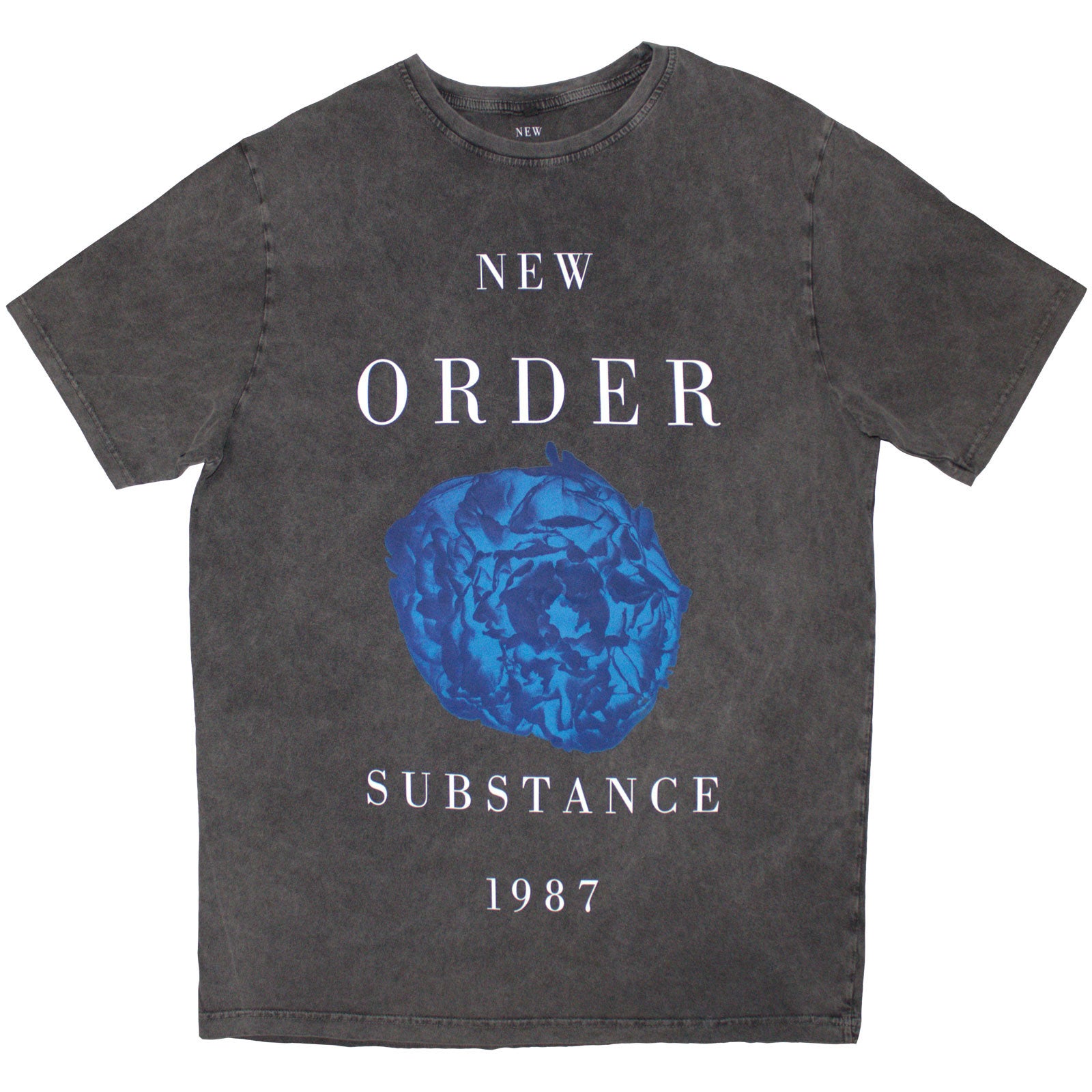New Order: Substance 1987 Stone Wash T-Shirt (Wash)