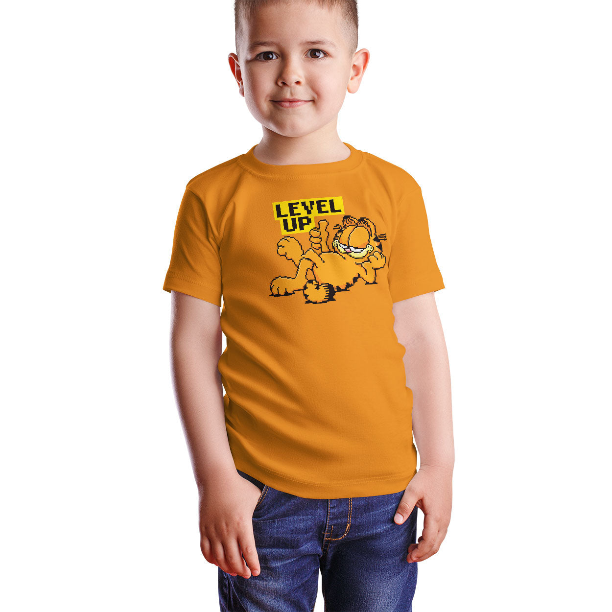 Garfield - Level Up Kids Tee
