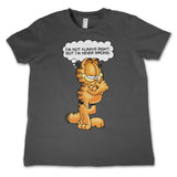Garfield - Never Wrong Kids Tee Kids Tee fra Garfield