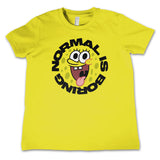 SpongeBob Squarepants - Normal Is Boring Kids Tee