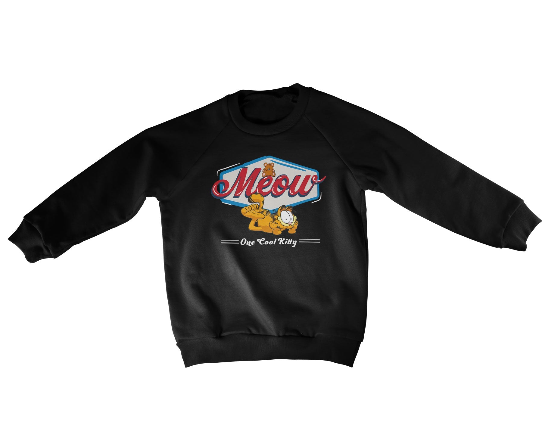 Garfield - One Cool Kitty Kids Sweatshirt Kids Sweatshirt fra Garfield