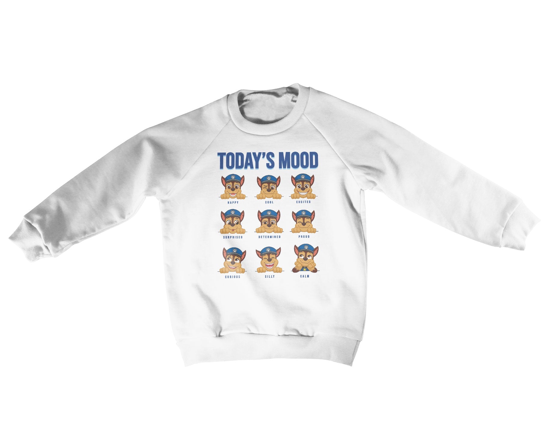 Paw Patrol - Today's Mood Kids Sweatshirt Kids Sweatshirt fra Kids